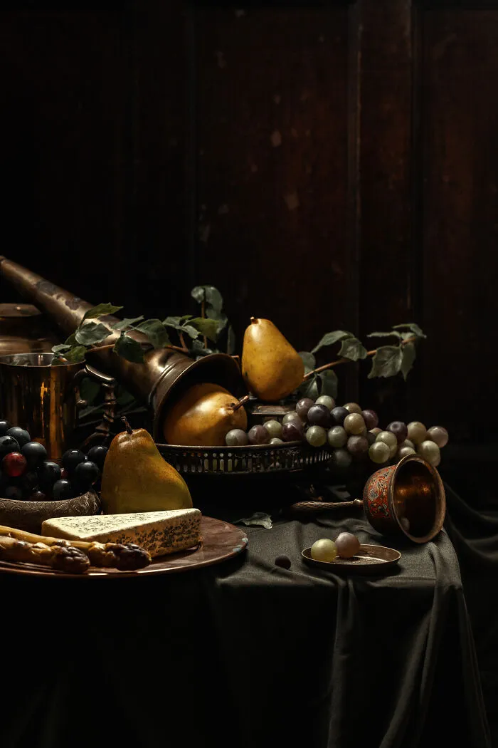 My 9 Photos Depicting Fake Fruits And Veggies Inspired By Classic Dutch Still Life Paintings