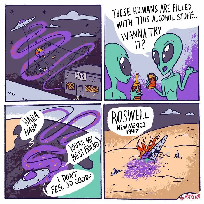 "I’m Just Trying To Give People A Chuckle": 20 Funny Comics By Ray Lux