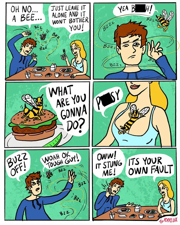 "I’m Just Trying To Give People A Chuckle": 20 Funny Comics By Ray Lux