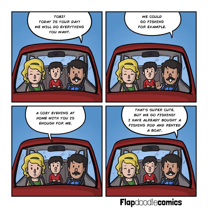 33 Genuine Comics On Family Life And Parenting By The Artist Wonko