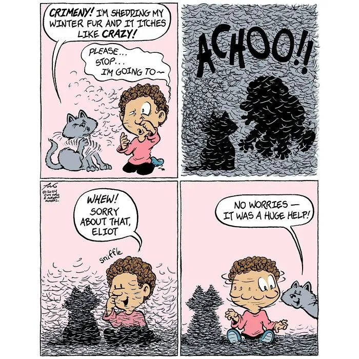 Artist Created A Wholesome Comic Series Featuring Situations In Kids’ Lives (50 Pics)