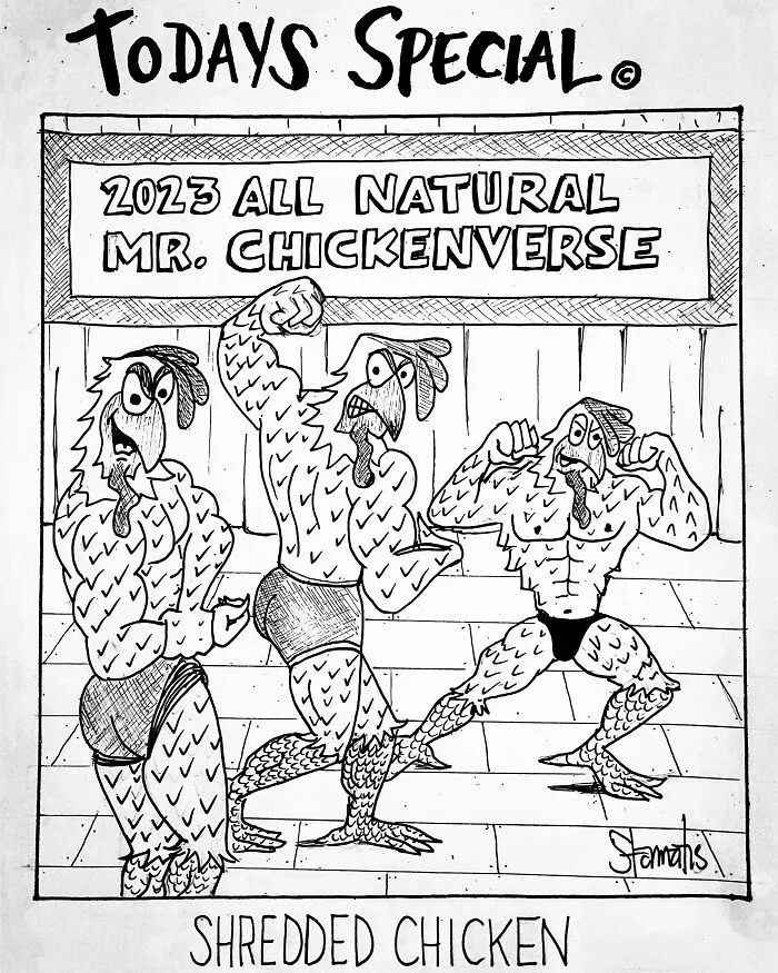 I Create Humorous One-Panel Comics Called "Today's Special", Here Are 23 Of Them (New Pics)