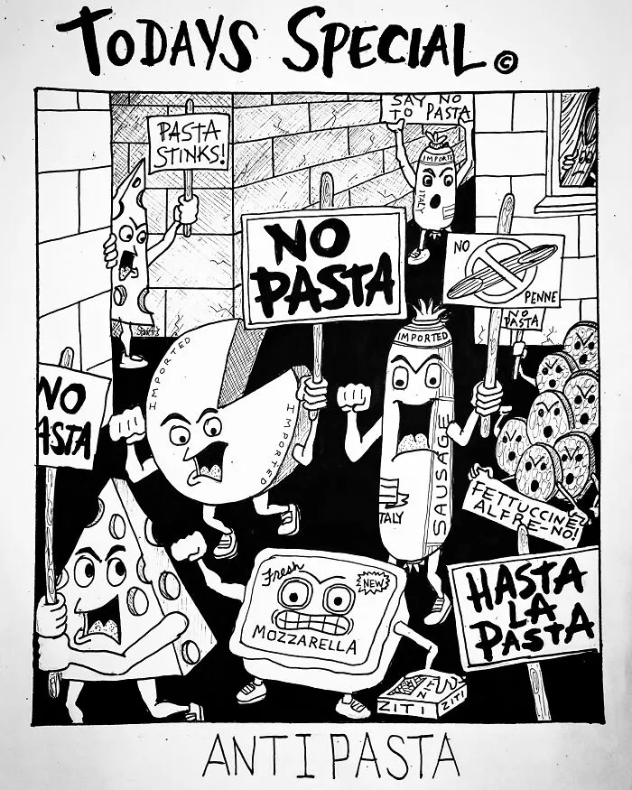 I Create Humorous One-Panel Comics Called "Today's Special", Here Are 23 Of Them (New Pics)