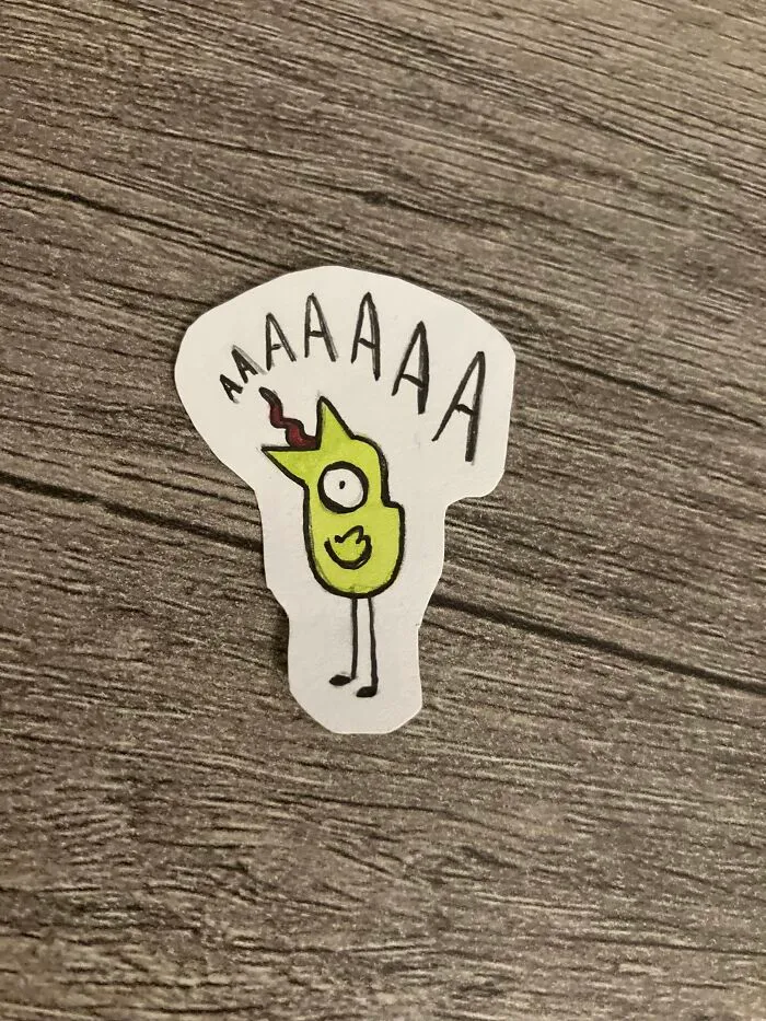16 Handmade Stickers That I Created