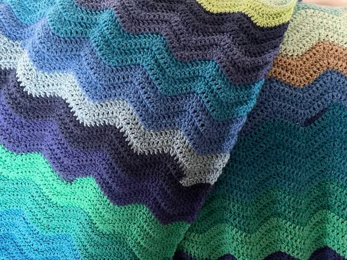 Seaside Ripple Blanket