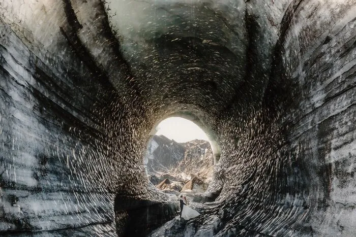 Image By Jane Iskra Of Iskra Photography Taken In Katla Ice Cave, Iceland