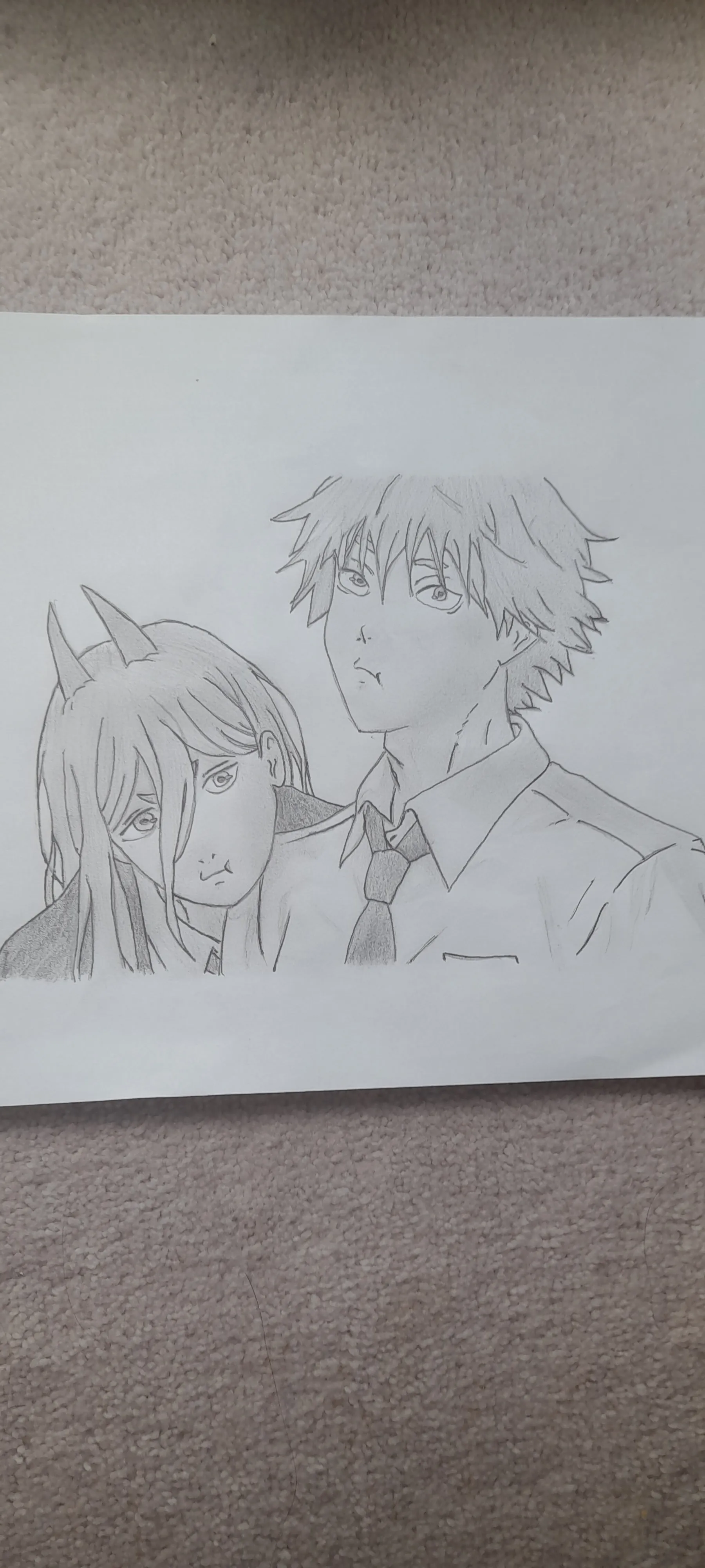 Just A Couple Of Drawings I've Made From Animes I've Watched.