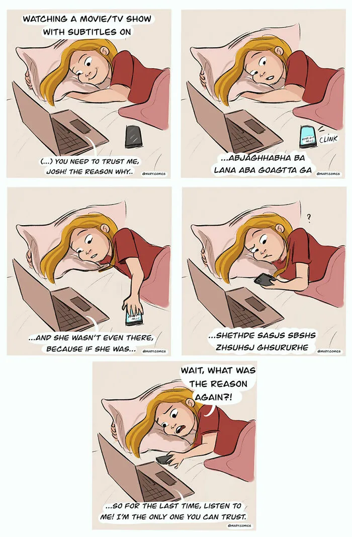 Artist Made 26 Comics By This Artist That Many Young People Will Relate To