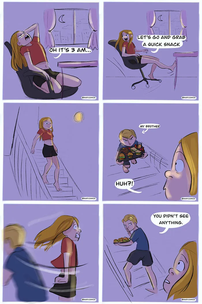 Artist Made 26 Comics By This Artist That Many Young People Will Relate To