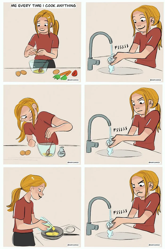 Artist Made 26 Comics By This Artist That Many Young People Will Relate To