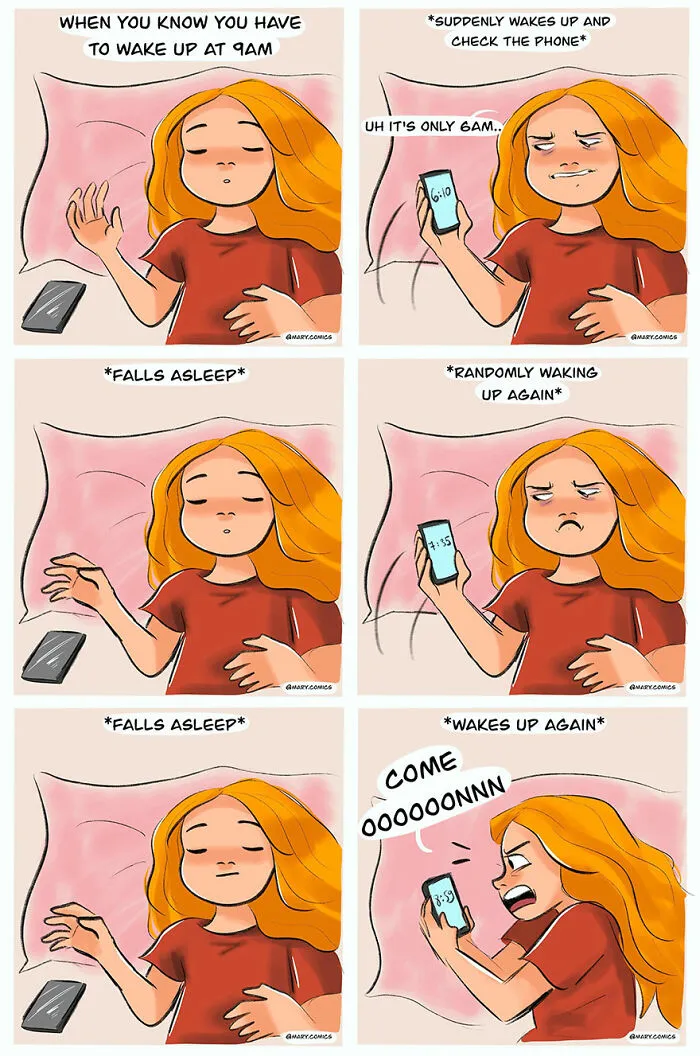 Artist Made 26 Comics By This Artist That Many Young People Will Relate To
