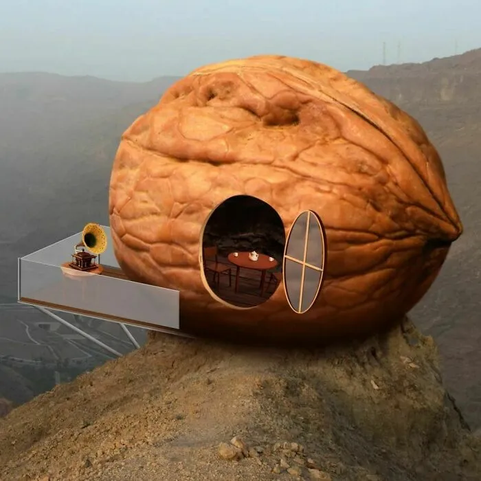 17 Buildings Inspired By Fruits And Vegetables, By This Surrealism Artist