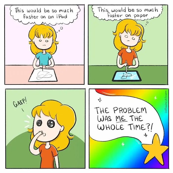 23 Hilarious Comics By ‘Off in Outer Whitespace’ That Nail Everyday Struggles