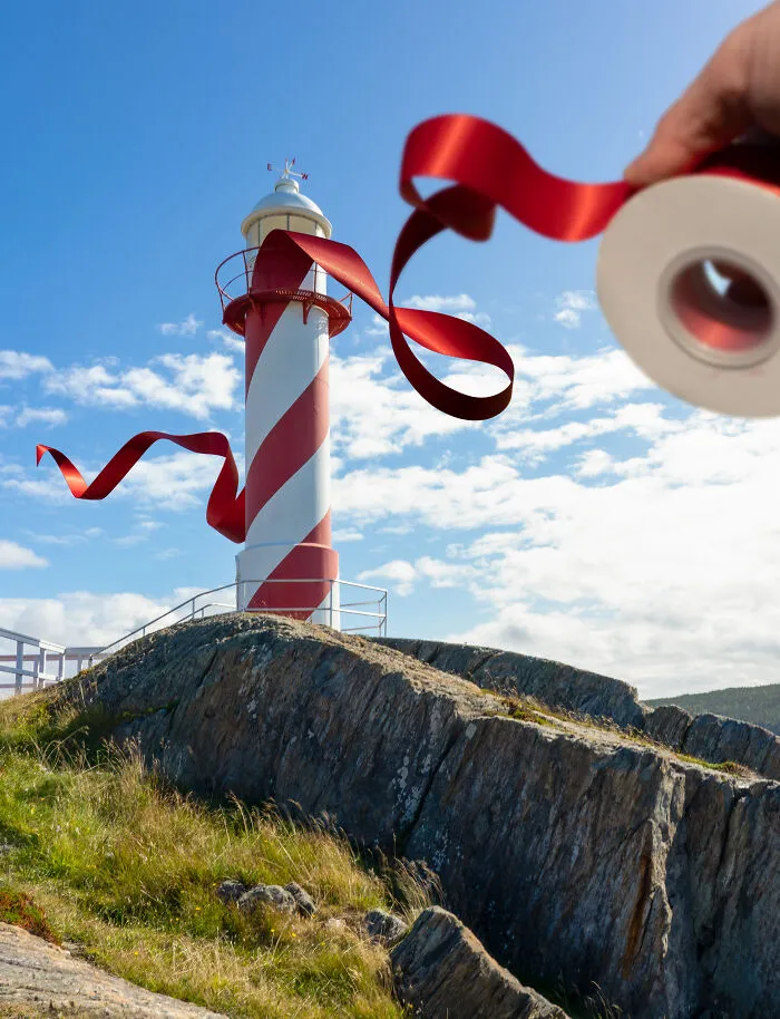 Artist Creates New Stories By Adding Cutouts To Various Landmarks (34 New Pics)