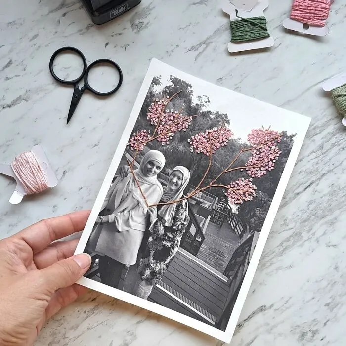 Artist Combines Photography And Embroidery To Make Captivating Artworks (25 Pics)
