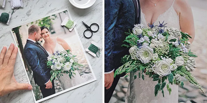 Artist Combines Photography And Embroidery To Make Captivating Artworks (25 Pics)