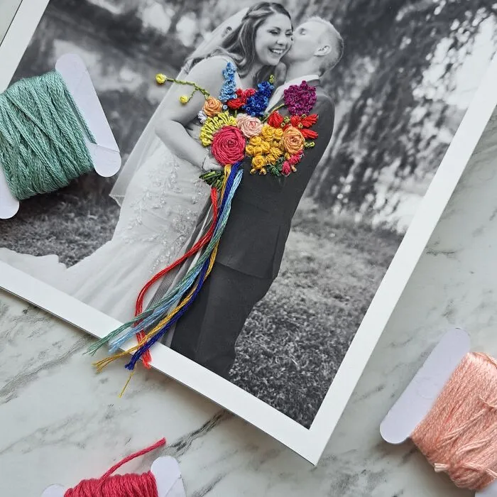Artist Combines Photography And Embroidery To Make Captivating Artworks (25 Pics)