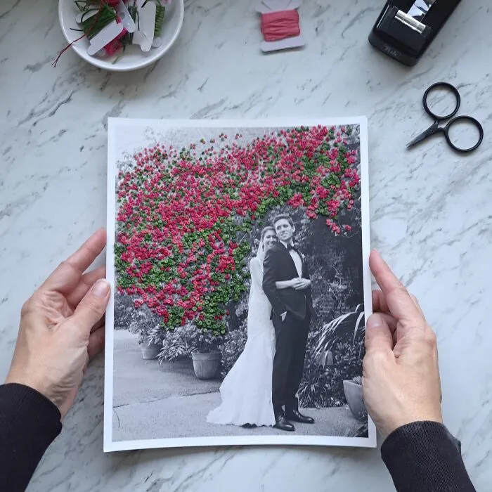 Artist Combines Photography And Embroidery To Make Captivating Artworks (25 Pics)