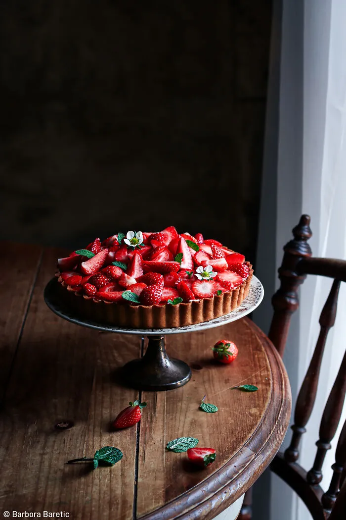 1st Place, Food Stylist Award: Summer Tart By Barbora Baretic