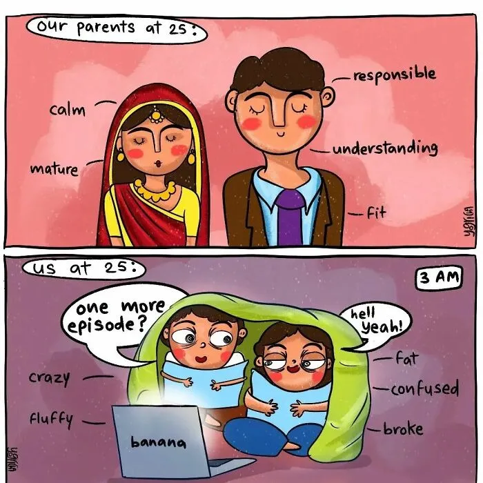 30 Humorous Comics By Yogricha Verma Capturing The Everyday Experiences Of Modern Women (New Pics)