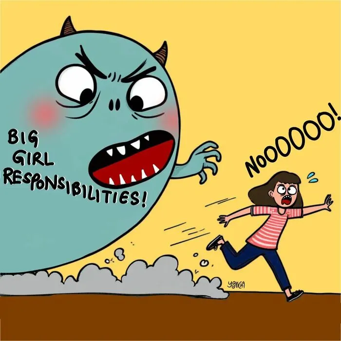 30 Humorous Comics By Yogricha Verma Capturing The Everyday Experiences Of Modern Women (New Pics)