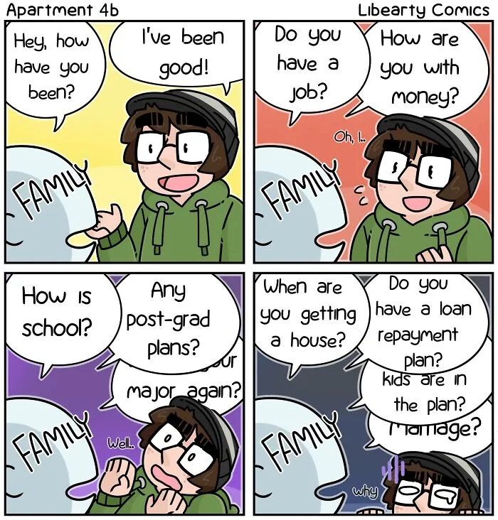 This Artist Illustrates Their Family Life In Apartment 4B In These 68 New Comics