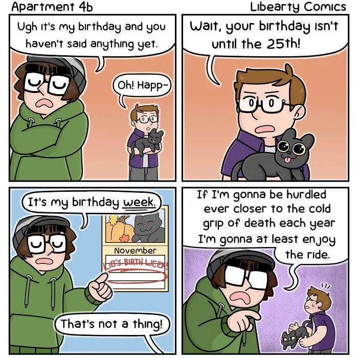 This Artist Illustrates Their Family Life In Apartment 4B In These 68 New Comics