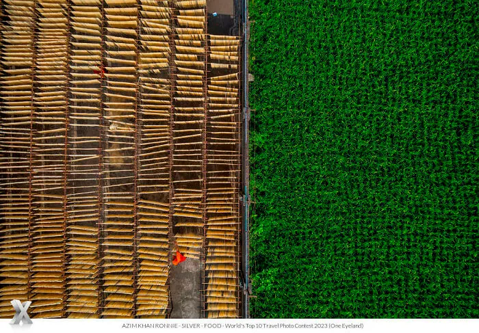 "Drying Vermicelli" By Azim Khan Ronnie