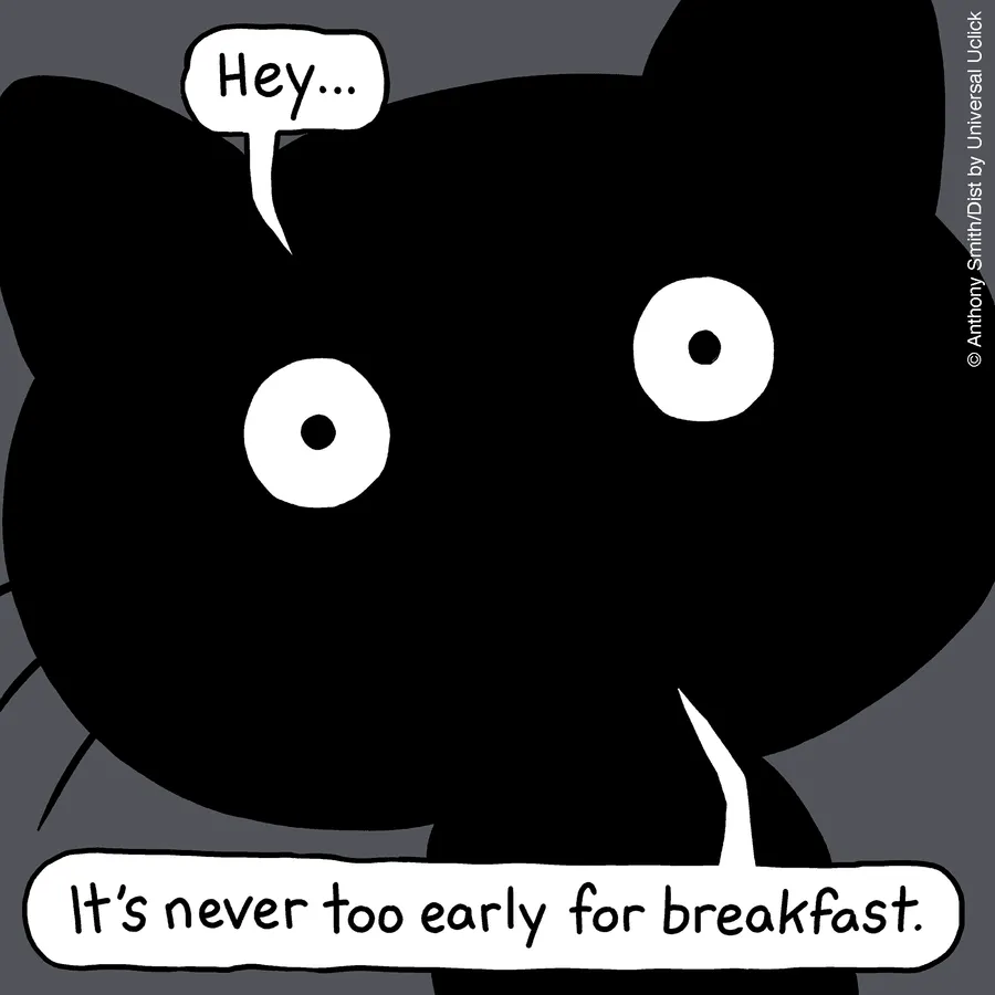 “Cattitude”: Artist Purrfectly Illustrates What Having A Cat Is Like (30 New One-Panel Comics)