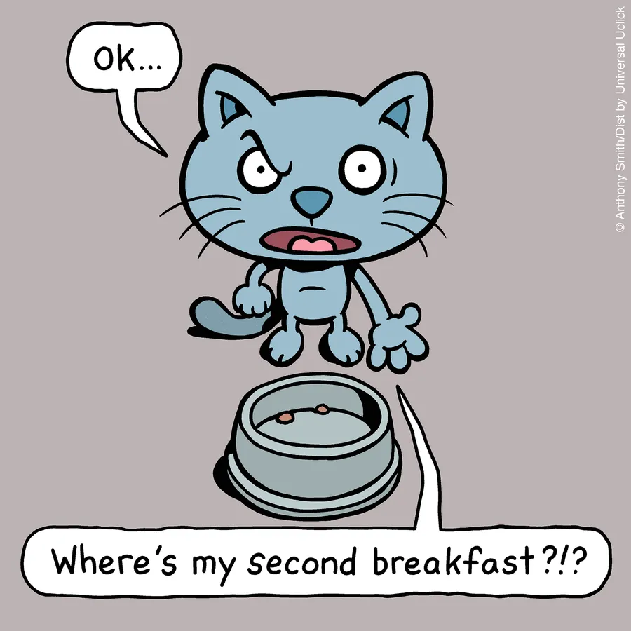 “Cattitude”: Artist Purrfectly Illustrates What Having A Cat Is Like (30 New One-Panel Comics)