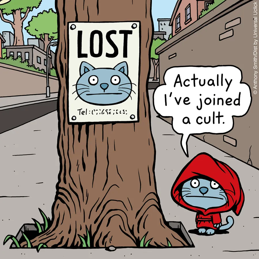 “Cattitude”: Artist Purrfectly Illustrates What Having A Cat Is Like (30 New One-Panel Comics)