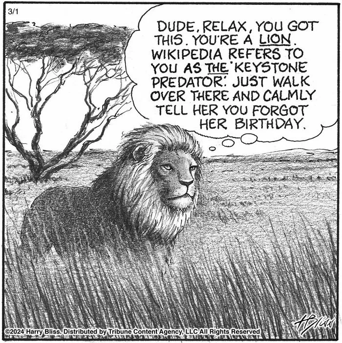 40 Wholesome And Humorous One-Panel Comics By Harry Bliss (New Pics)