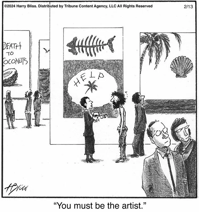 40 Wholesome And Humorous One-Panel Comics By Harry Bliss (New Pics)