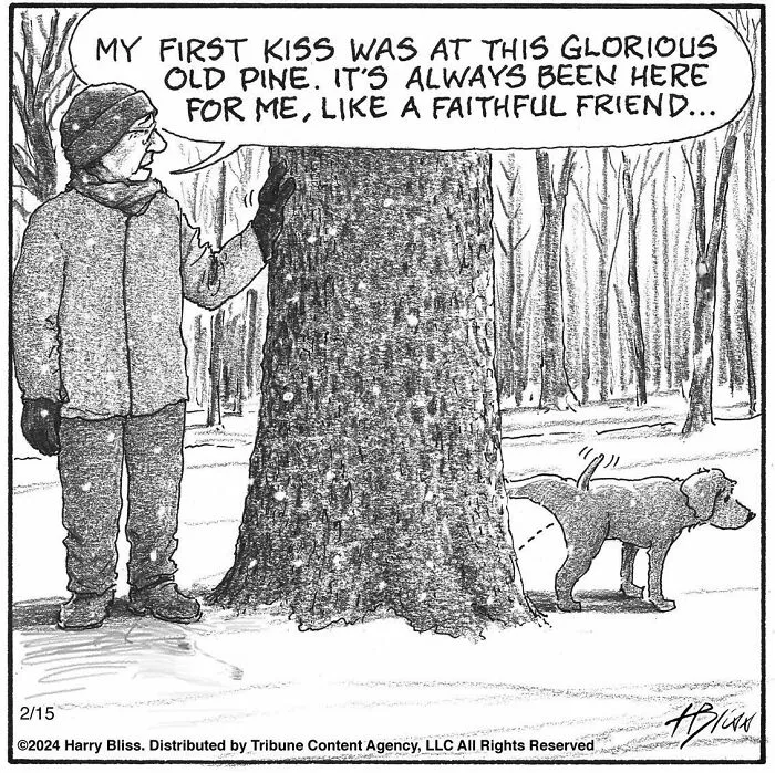 40 Wholesome And Humorous One-Panel Comics By Harry Bliss (New Pics)