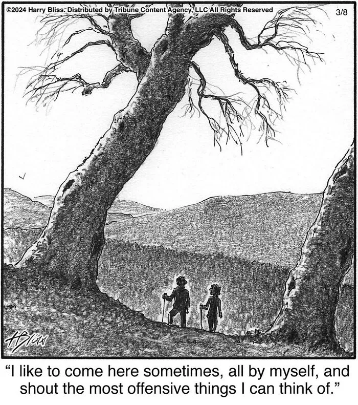 40 Wholesome And Humorous One-Panel Comics By Harry Bliss (New Pics)