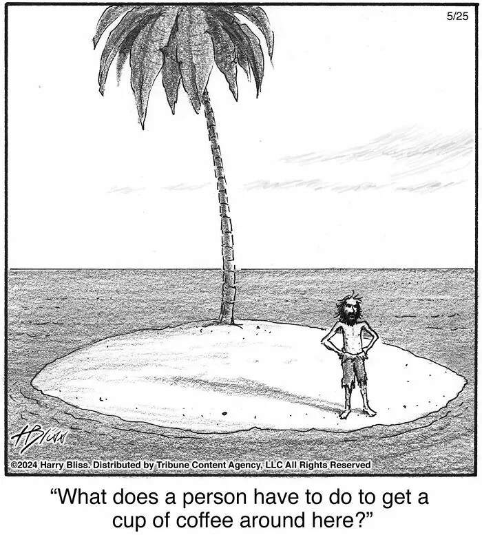 40 Wholesome And Humorous One-Panel Comics By Harry Bliss (New Pics)
