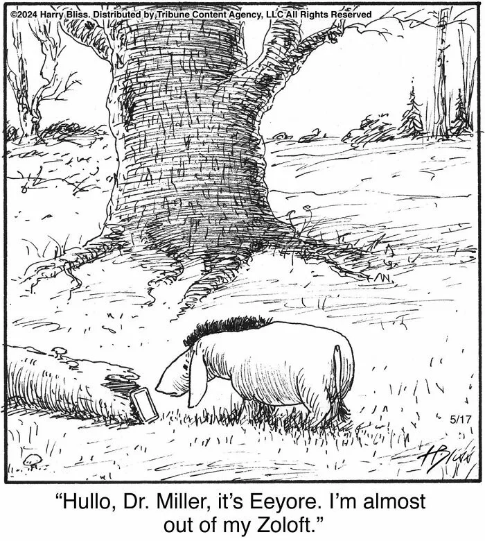 40 Wholesome And Humorous One-Panel Comics By Harry Bliss (New Pics)