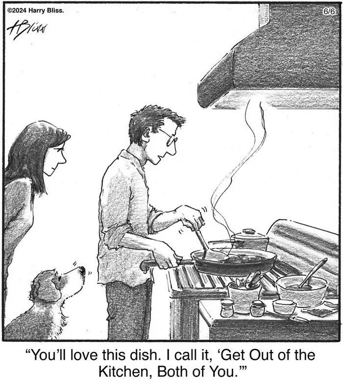 40 Wholesome And Humorous One-Panel Comics By Harry Bliss (New Pics)
