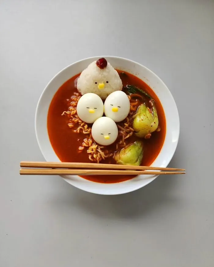 This Korean Artist Made 40 Too-Adorable-To-Eat Meals (New Pics)