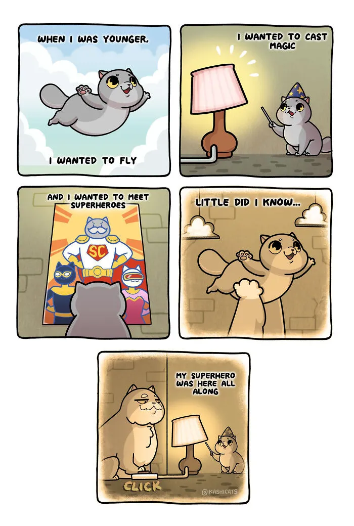 Artist Brings Awareness To Foster Care And Other Issues Through Cat Comics (35 Pics)