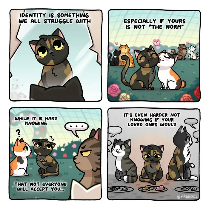 Artist Brings Awareness To Foster Care And Other Issues Through Cat Comics (35 Pics)