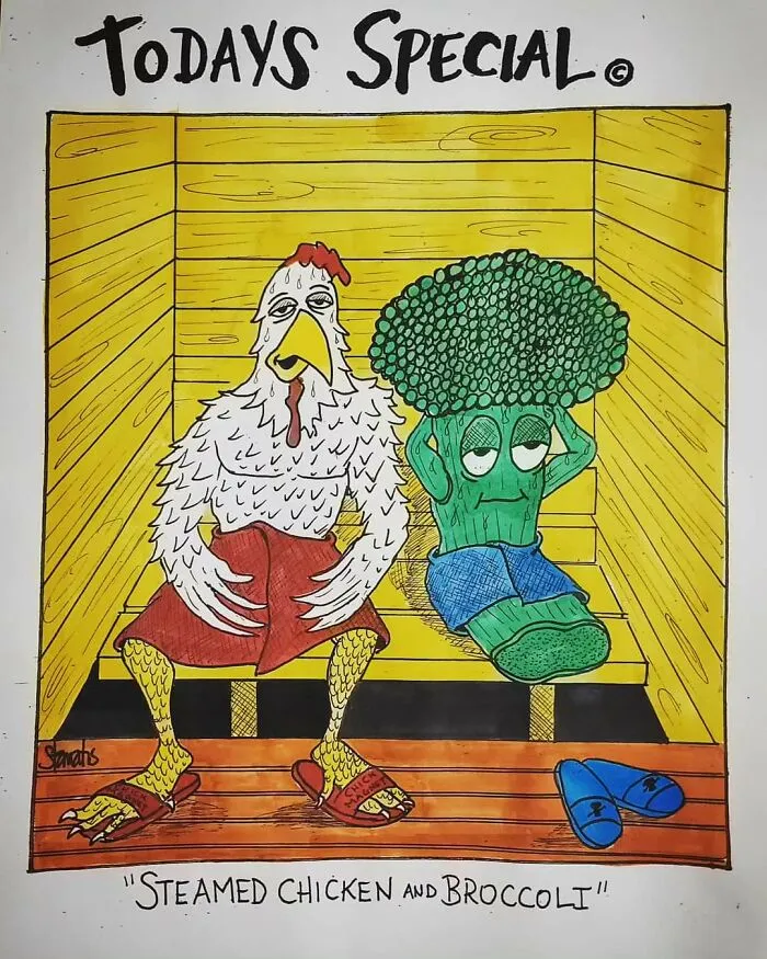 I Create Humorous One-Panel Comics Called "Today's Special", Here Are 23 Of Them (New Pics)
