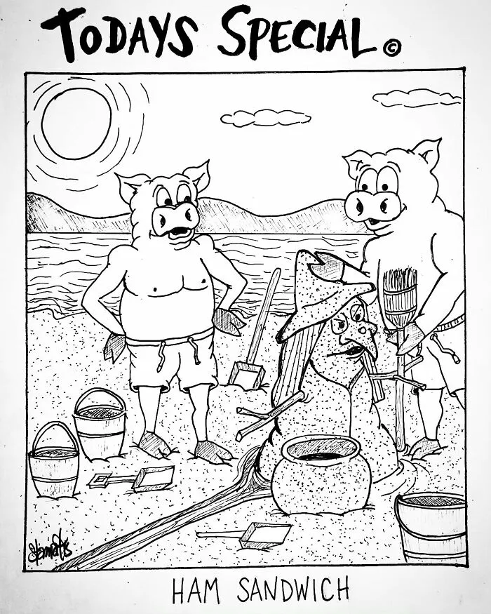 I Create Humorous One-Panel Comics Called "Today's Special", Here Are 23 Of Them (New Pics)