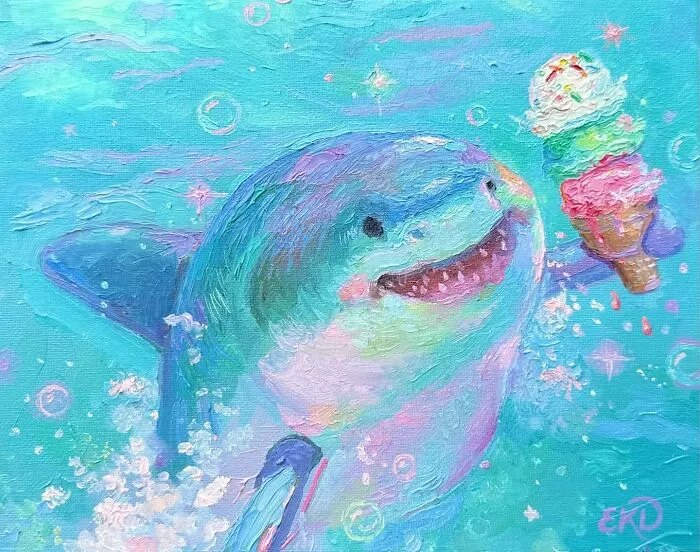 37 Whimsical And Very Cute Portraits Of Animals By This Artist