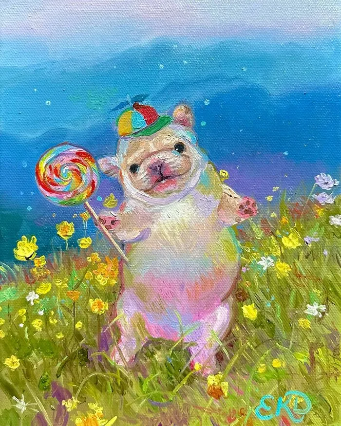 37 Whimsical And Very Cute Portraits Of Animals By This Artist
