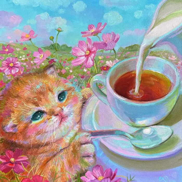 37 Whimsical And Very Cute Portraits Of Animals By This Artist