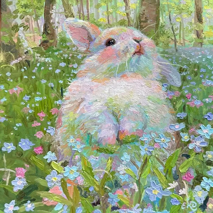 37 Whimsical And Very Cute Portraits Of Animals By This Artist