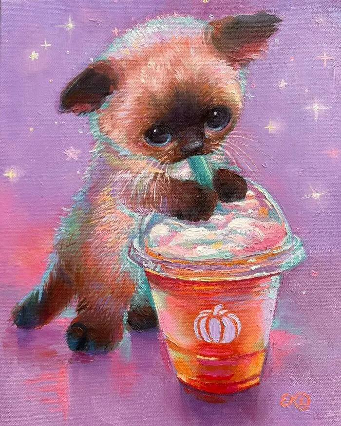 37 Whimsical And Very Cute Portraits Of Animals By This Artist