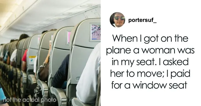 Guy Throws A Tantrum When Woman Refuses To Let Him Sit In Her Aisle Seat