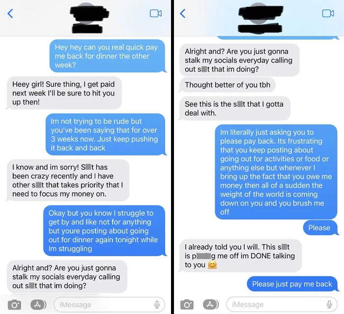 Coworker Keeps Avoiding Paying Me Back After She Conveniently Forgot Her Wallet At Dinner